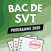 undefined Bac de SVT | Programme 2026