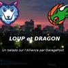 undefined Loup et dragon par GarageFoot