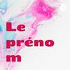 undefined Le prénom