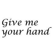 Podcast Give me your hand