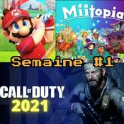 Podcast MarioGolf , Cod 2021 et Miitopia [SEMAINE #1]