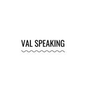 Podcast Val speaking