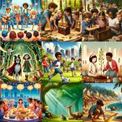 Podcast DjamgaMind Bedtime Stories for Diverse Families