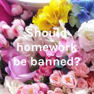 Should homework be banned?